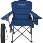KingCamp Oversized Heavy Duty Outdoor Camping Folding Chair, Ult