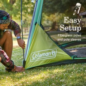 Coleman Skyshade 10' x 10' Screen Dome Tent, Moss