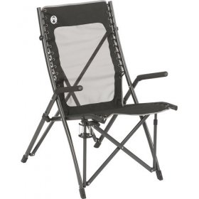 Coleman Comfortsmart Suspension Adult Camping Chair, Black