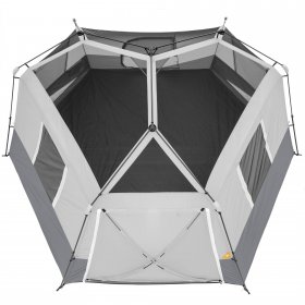 Ozark Trail 17' x 15' Person Instant Hexagon Cabin Tent, Sleeps