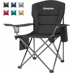 KingCamp Oversized Outdoor Camping Folding Chair, Ultralight Col