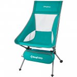 KingCamp Ultralight Compact Camping Chair Extra Wide High Back F
