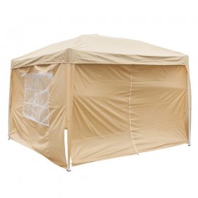 Zimtown 10' x 10' Pop up Canopy Tent Instant Folding Tent w/4 wi