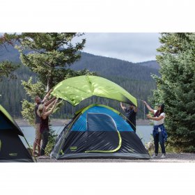 Coleman 6-Person Sundome Dark Room Dome Camping Tent