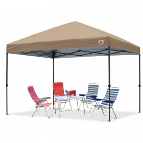 ABCCANOPY Durable Easy Pop Up Canopy Tent 12x12Ft,Khaki