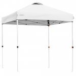 Costway 6x6 FT Pop Up Canopy Tent Camping Sun Shelter W/ Roller