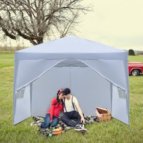 Zimtown 10' x 10' Pop Up Canopy Tent Instant Practical Waterproo