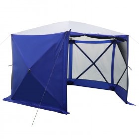 Ozark Trail 6 Hub Outdoor Camping 11'x10' Screen House, One Room