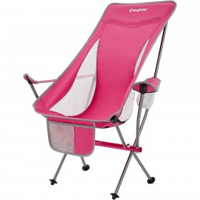 KingCamp Lightweight High Back Camping Chairs Compact Folding Ch