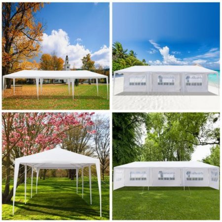 Zimtown 10'X30' Outdoor Canopy Party Wedding Tent Garden Tent Ga