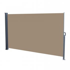 Zimtown 63" x 118" Retractable Folding Side Awning Privacy Divid