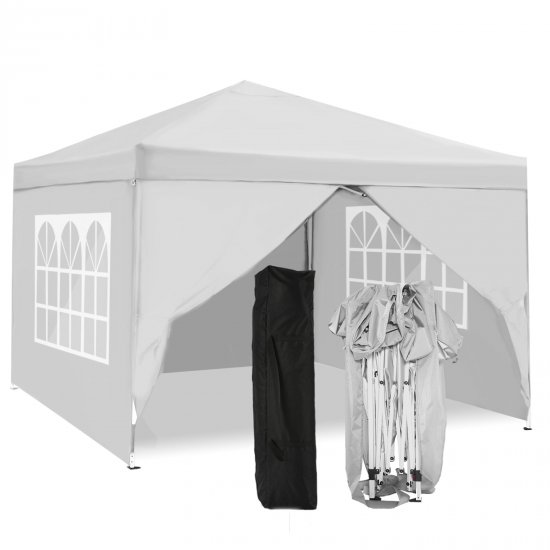 10\'x10\' Outdoor Canopy Tent Waterproof Pop Up Backyard Canopy Po