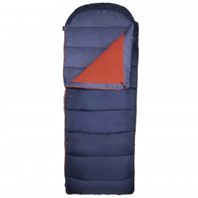 Slumberjack Shadow Mountain 30-Degree Hooded Sleeping Bag, 35"x8
