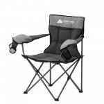 Ozark Trail Hazel Creek Cold Weather Folding Camp Chair with Mit