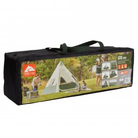 Ozark Trail 7-Person 1-Room Teepee Tent, with Vented Rear Window