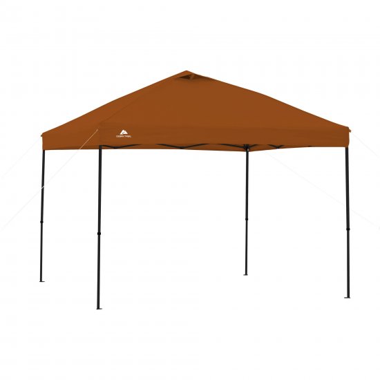 Ozark Trail 10\' x 10\' Brown Instant Outdoor Canopy with UV Prote