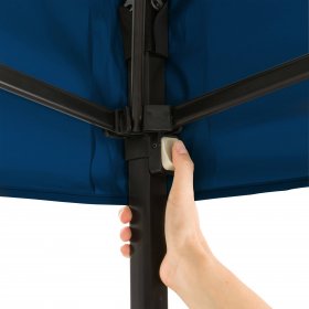 Ozark Trail 10' x 10' Blue Instant Outdoor Canopy with UV Protec