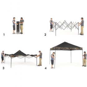 Ozark Trail 10 x 10 Instant 100 Sq. ft. Cooling SpaceGazebo with