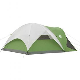 Coleman 6-Person Dome Tent with Screen Room | Evanston Camping Tent with Screened-In Porch