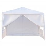 Zimtown 10' x 10' Canopy Party Tent Practical Outdoor Tent for P