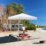 Zimtown 10' x 10' Outdoor Pop up Tent Folding Gazebo Beach Canop