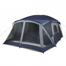 Ozark Trail 12-Person Cabin Tent, with Screen Porch and 2 Entran