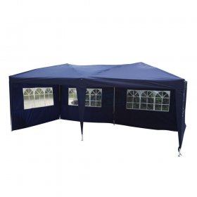 Zimtown Outdoor Easy Pop Up Tent Party Canopy Gazebo with 6 Wall