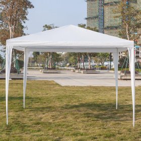 Zimtown 10' x 10' Party Tent Wedding Canopy Gazebo Wedding Tent