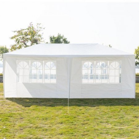 Zimtown 10'x20' Wedding Party Canopy Tent 4 Sidewalls with Windo