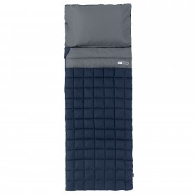 Ozark Trail 40F Weighted Sleeping Bag Navy & Gray (95 in. x 34