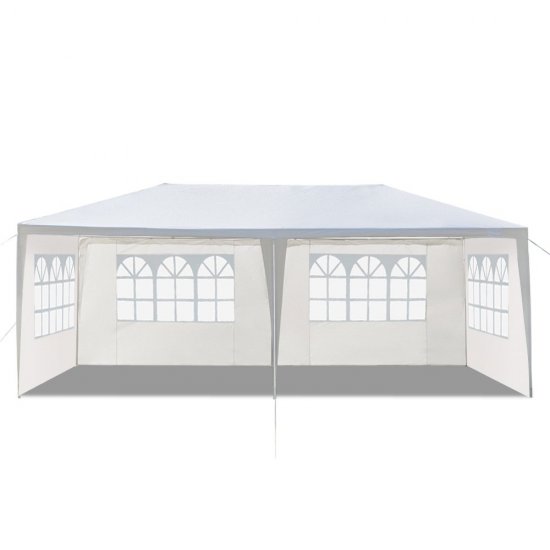 Zimtown 10\'x20\' Canopy Wedding Party Tent 4/6 Sidewalls with Win