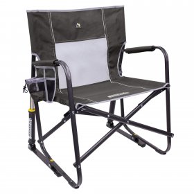 GCI Outdoor Freestyle Rocker XL, Pewter Gray, Adult Chair