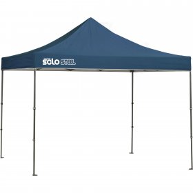 Solo Steel 100 10 x 10 ft. Straight Leg CanopyMidnight Blue