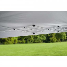 Quik Shade Commercial 10 X 10 Ft. Straight Leg Canopy In White