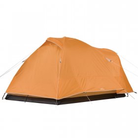Coleman Hooligan 3-Person Tent with Full Rainfly, 1 Room, Orange