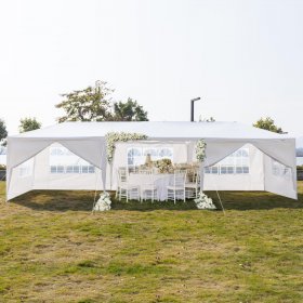 Zimtown 10'x30' Canopy Party Wedding Tent Event Tent Outdoor Gaz
