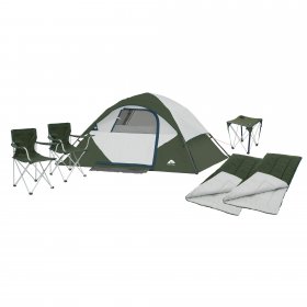 Ozark Trail 6-Piece, 4 Person Camping Combo, Tent