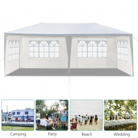 Zimtown 10' x 20' Party Tent Wedding Canopy Gazebo Wedding Tent