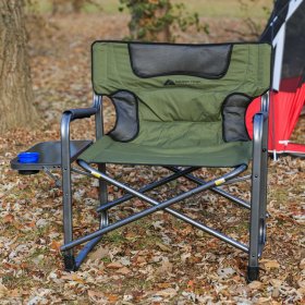 Ozark Trail Adult Director Camping Chair XXL, Green