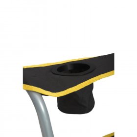 Quik Shade Camping Chair, Black and Yellow