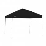 Ozark Trail 10' x 10' Black Instant Outdoor Canopy with UV Prote