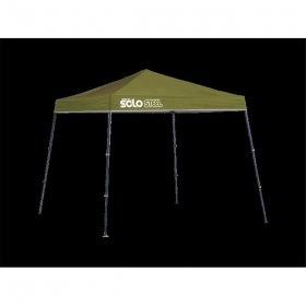 Quik Shade 167545DS SOLO50 9 x 9 ft. Slant Leg Canopy, Olive