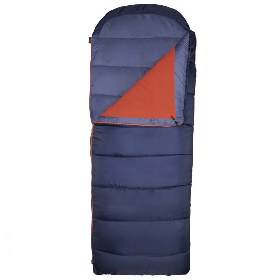 Slumberjack Shadow Mountain 30-Degree Hooded Sleeping Bag, 35\"x8