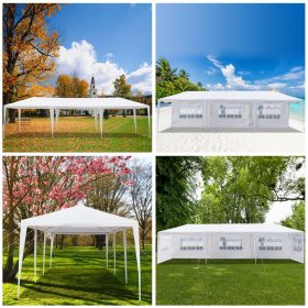 Zimtown 10'X30' Outdoor Canopy Party Wedding Tent Garden Tent Ga