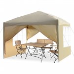 Zimtown Pop up Tent Party Canopy Gazebo with 4 Walls 10' x 10' K