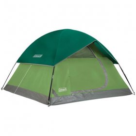 Coleman 111241 Sundome Spruce Camping Tent, Green3 Person