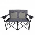 Kijaro Camping Duo Chair, Gray