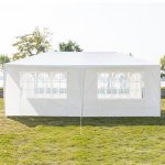 Zimtown 10'x20' Wedding Party Canopy Tent 4 Sidewalls with Windo