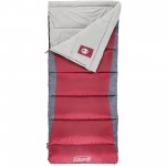 Coleman 50 F Aspen Meadows Rectangular Sleeping Bag, Red