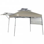 Quik Shade 202.5" x 128" Taupe Pop-up and Event Outdoor Canopy
